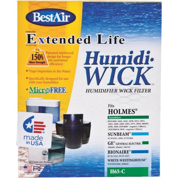 BestAir Extended Life Humidi-Wick H65 Humidifier Wick Filter Online now