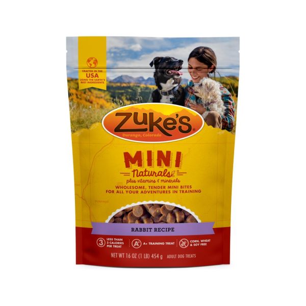 Zukes Rabbit Mini Naturals Dog Treats Cheap