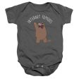 WE BARE BEARS : INTERNET FAMOUS INFANT SNAPSUIT Charcoal XL (24 Mo) Fashion