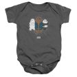 WE BARE BEARS : JACKET INFANT SNAPSUIT Charcoal SM (6 Mo) Discount