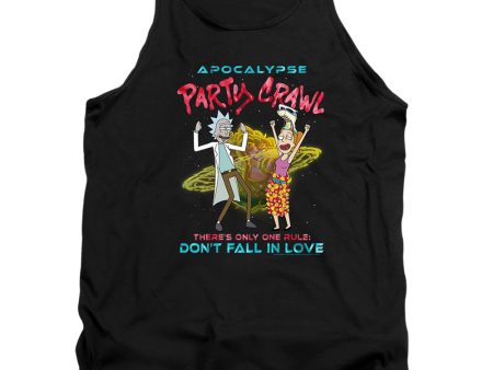 RICK AND MORTY : APOCALYPSE PARTY CRAWL ADULT TANK Black LG Online Sale