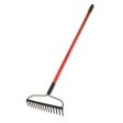 16-In. Bow Rake, Heavy-Duty Steel,  58-In.Fiberglass Handle Discount