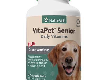 NaturVet VitaPet™ Senior Daily Vitamins Chewable Tablets Sale