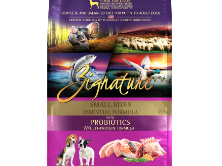 Zignature Small Bites Zssential Formula Dry Dog Food For Sale