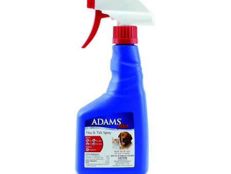 Adams Plus Spot On Flea & Tick Spray for Cats & Dogs Hot on Sale